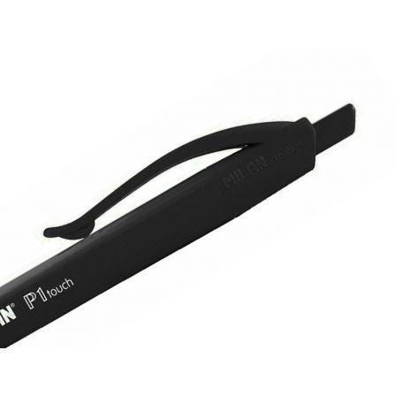 Milan P1 Touch Negro Bolígrafo Retráctil (Set de 25 unidades)